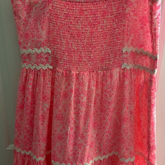 NWT Lilly Pulitzer Pollie Cotton Midi Dress - Picture 3 of 6